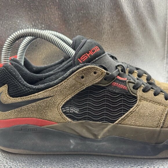 Size 7.5 - Nike SB Ishod Wair Light Olive‎ Skate Shoe DC7232-300 Mens main image 9